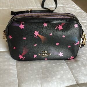 Coach Camera Bag with Star Print